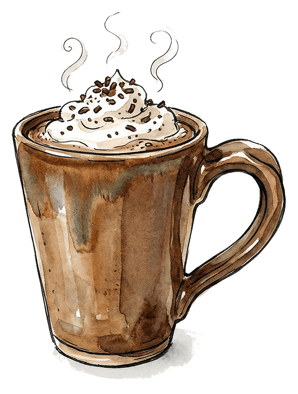 A perfect mug of hot cocoa