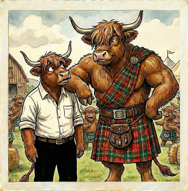 Wally meets his massive Highland family